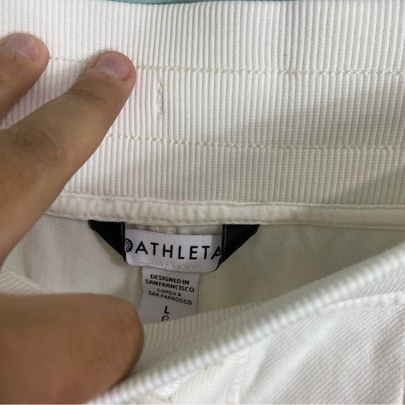 Athleta Farallon Weekender Pant L White 798616 - Picture 2 of 6